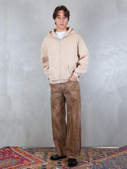 Hi Five Felpa <BR/>UA Zip UA-ZIP AVORIO Hi Five 