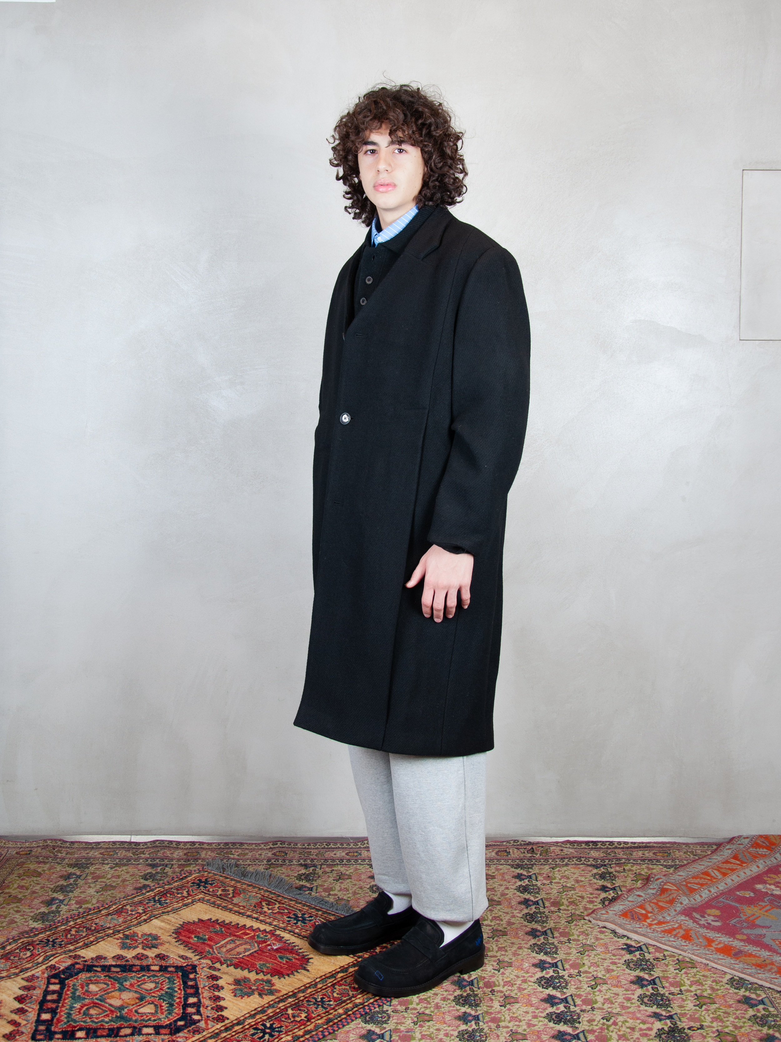 Ader Error Cappotto  BN01FWCT0101 BK-NOIR Ader Error 