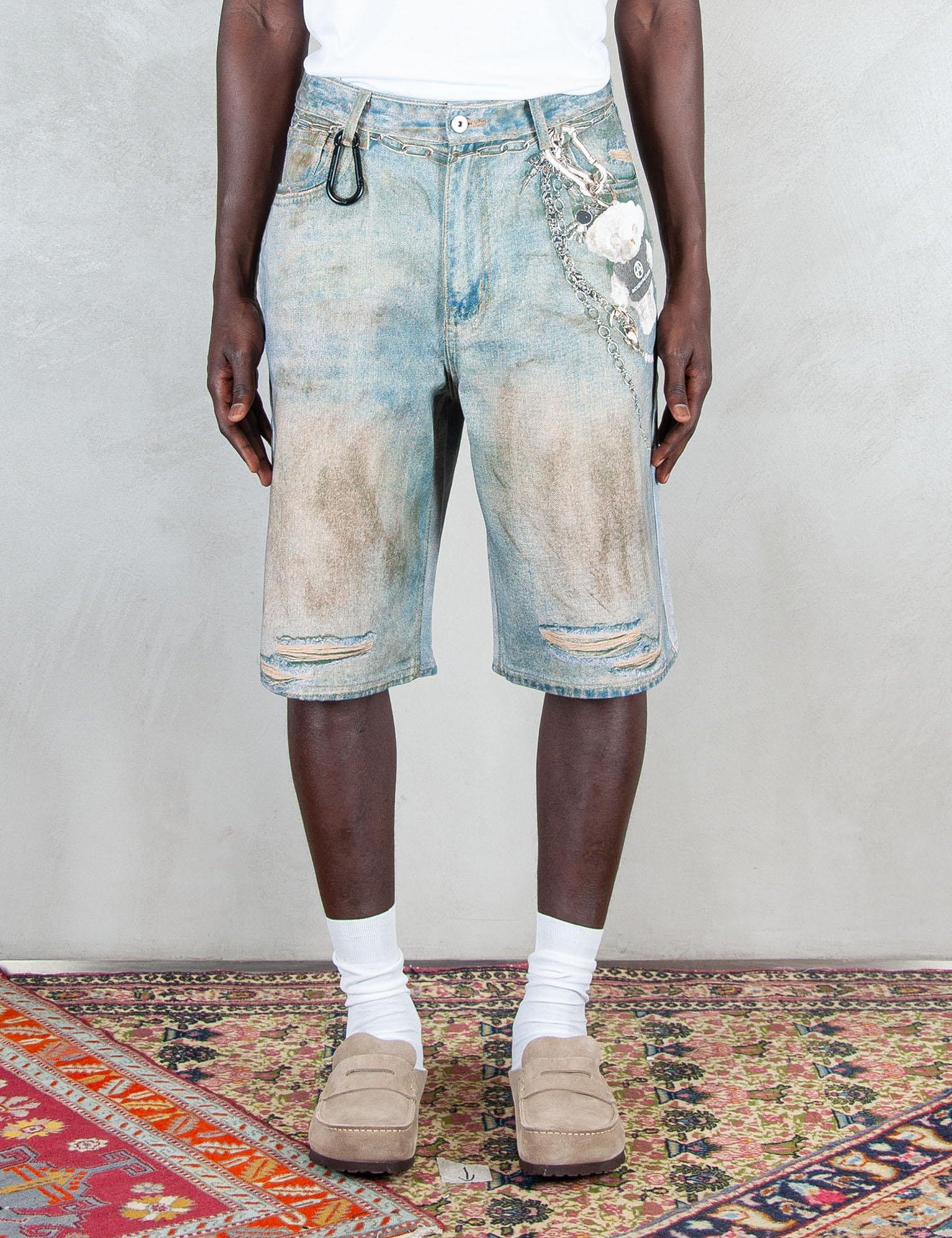 >Ocean Front Shorts OCEAN FRONT SHORTS DENIM BLUE Acupuncture 