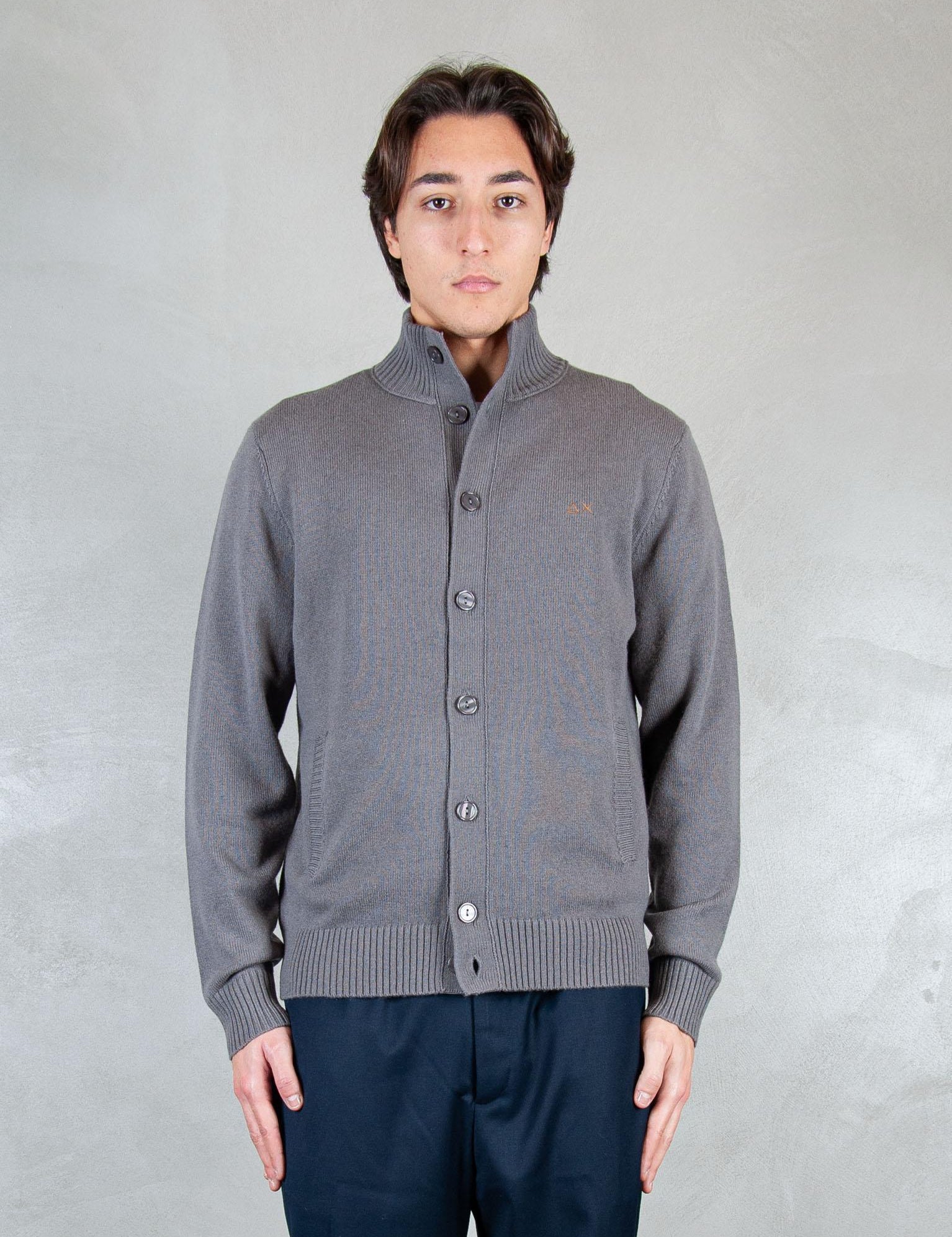 Sun68 Maglia Giubbotto Bottoni K45111 47 Sun68 