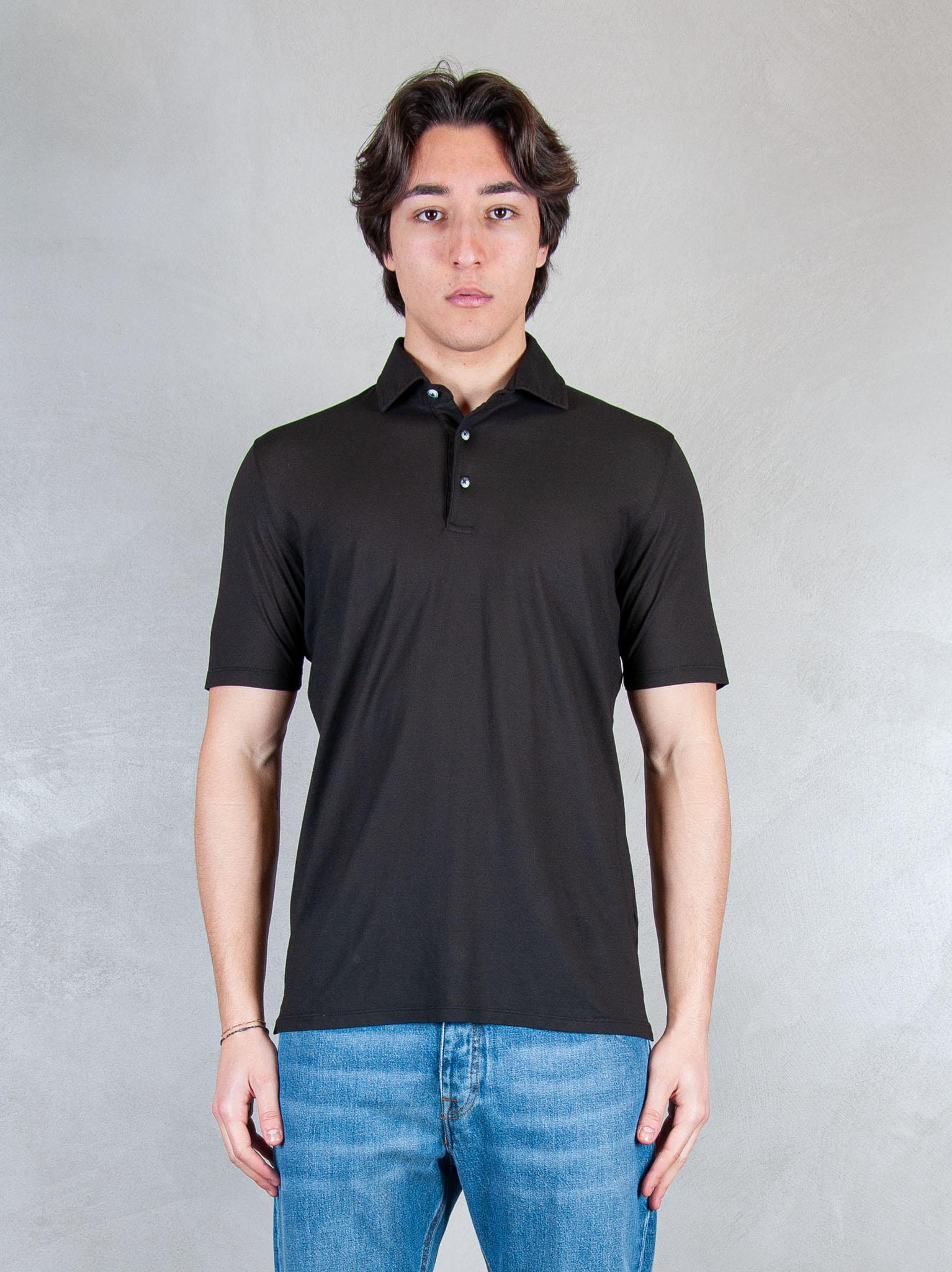Luigi Gentile Maglia Polo cotone Crepe LG1413 08 Luigi Gentile 