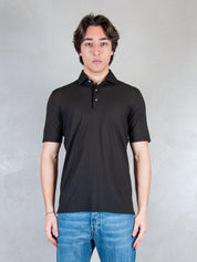 Luigi Gentile Maglia <BR/>Polo cotone Crepe LG1413 08 Luigi Gentile 