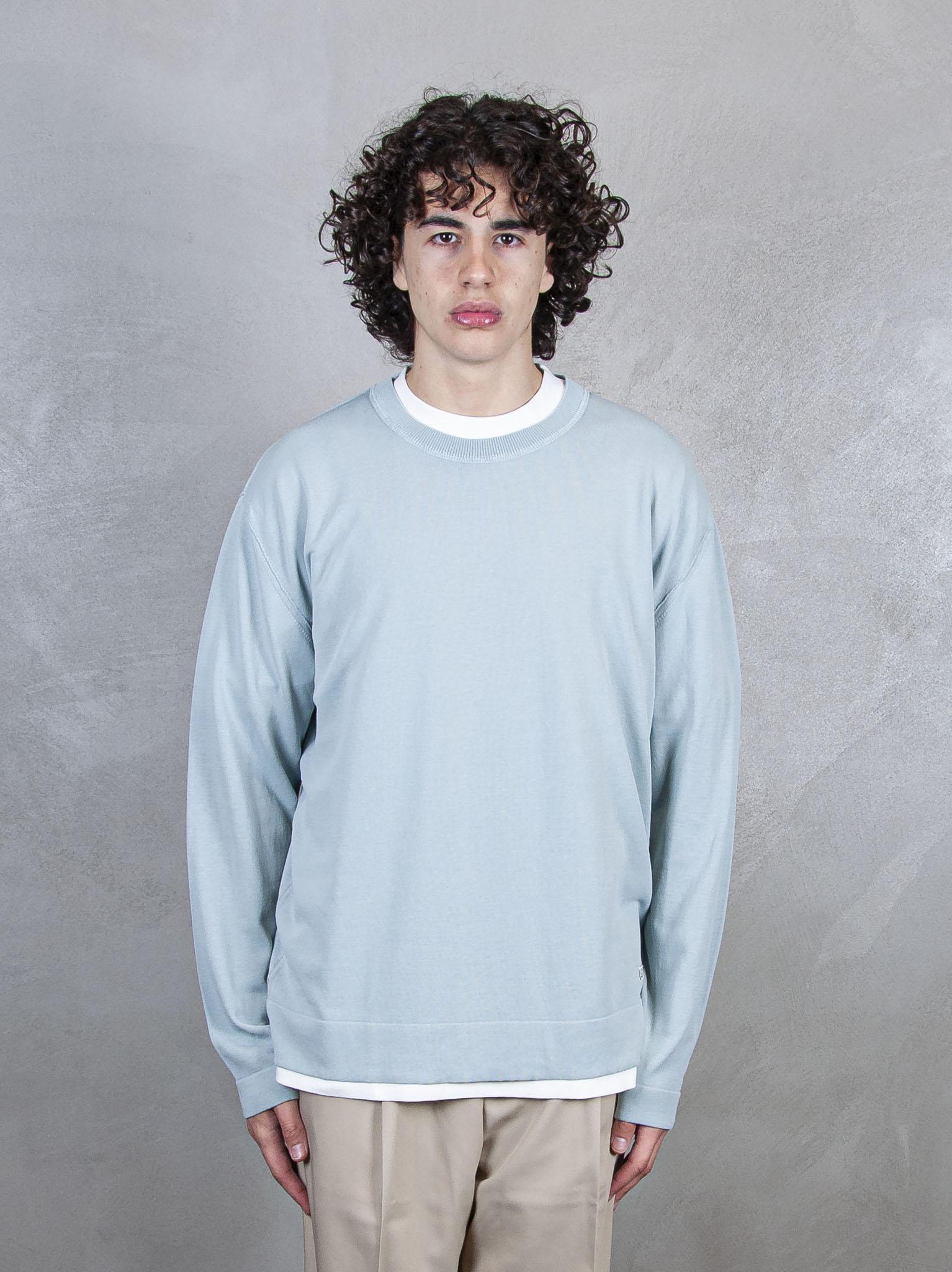 Crewneck Cotton Crepe KN089A-6323O 800 C.P. company 