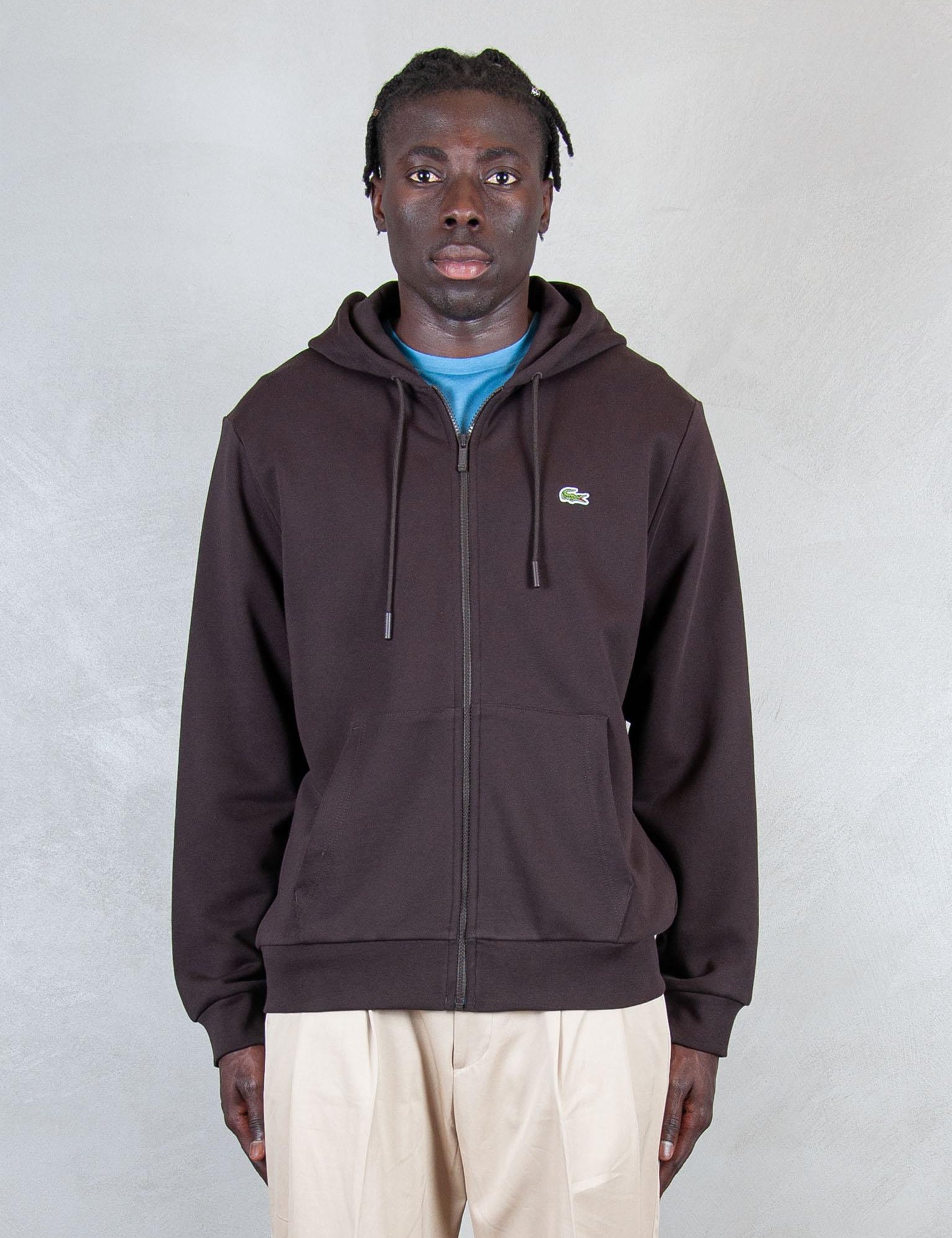 >Felpa Giubbotto Zip SH9809 3LA Lacoste 