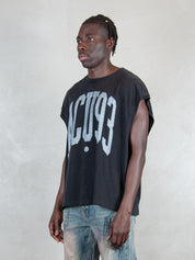 Acupuncture T-shirt <BR/>Touch Down TOUCH DOWN WASHED BLACK Acupuncture 