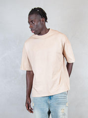 Hi Five Tshirt <BR/>Vintage Wash Boxy VINTAGE WASH BOXY SAND Hi Five 