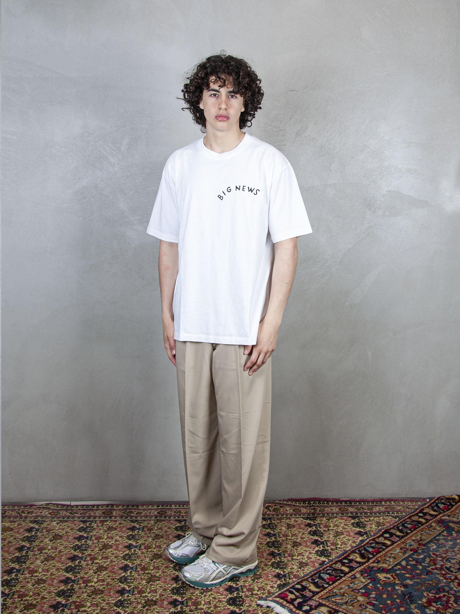 Big News T-Shirt 53200 WHITE Parra 