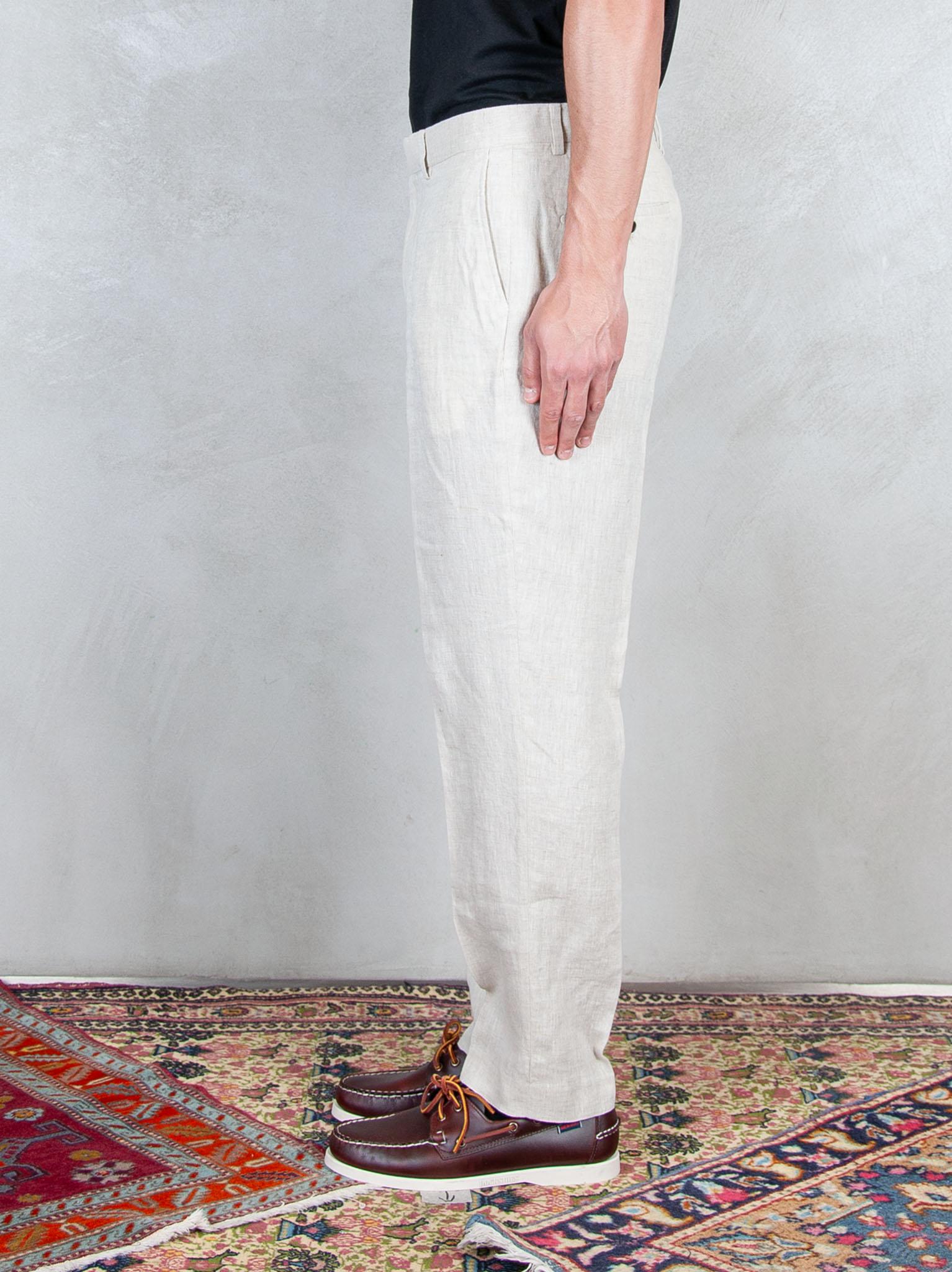 Seinse Pantaloni Lino PSE1523 BEIGE Seinse 