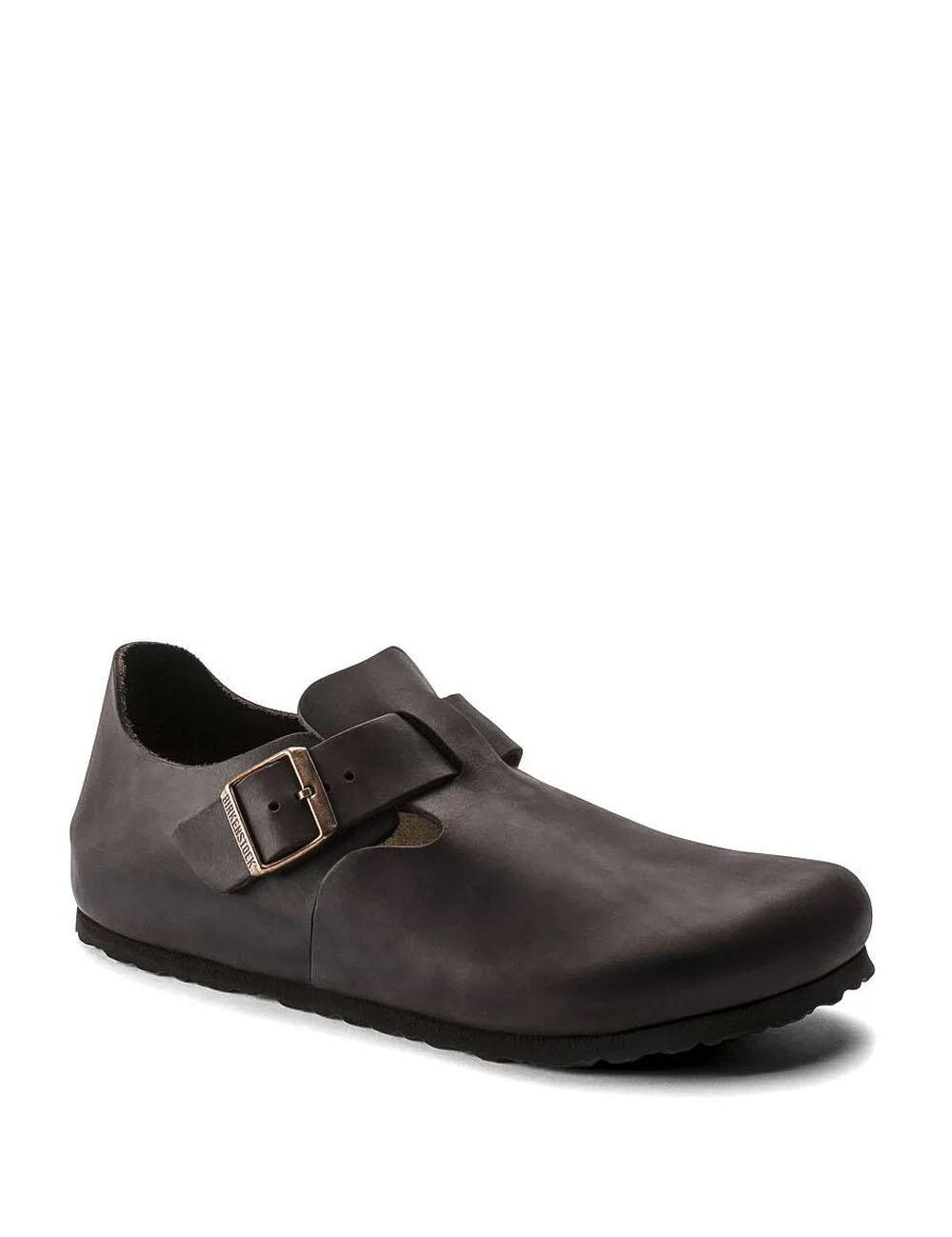 London LONDON OILED LTHR-HABANA Birkenstock 