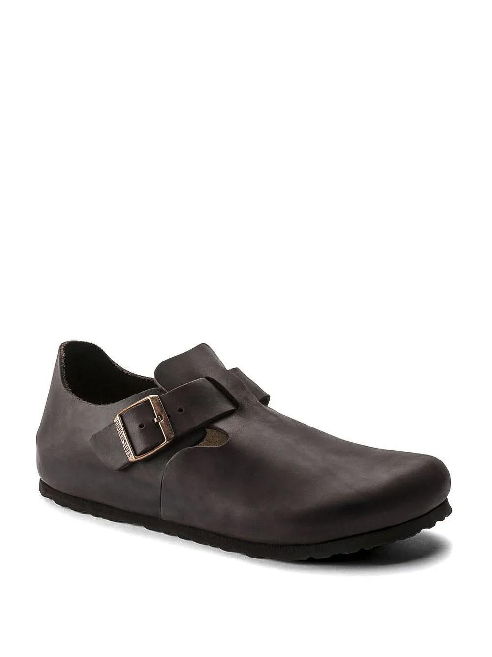 London LONDON OILED LTHR-HABANA Birkenstock 