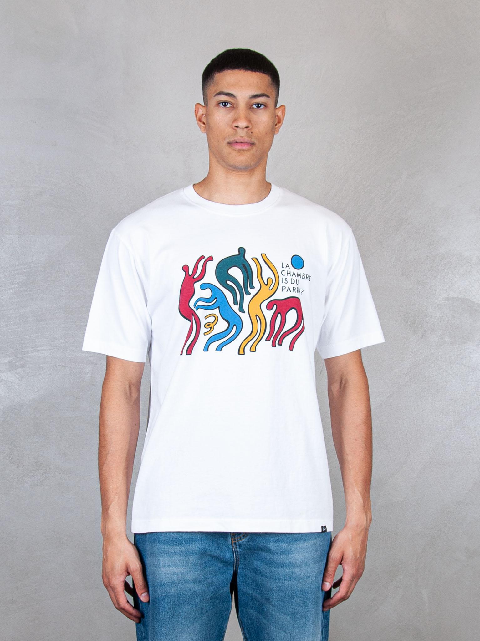 La Chambre Nuit T-Shirt 53106 WHITE Parra 
