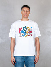 La Chambre Nuit T-Shirt 53106 WHITE Parra 