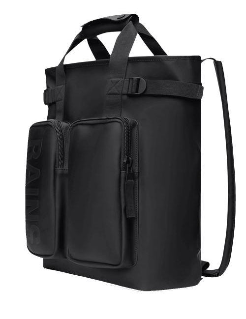 >Texel Tote Backpack TEXELTOTE BACKPACK BALCK Rains 
