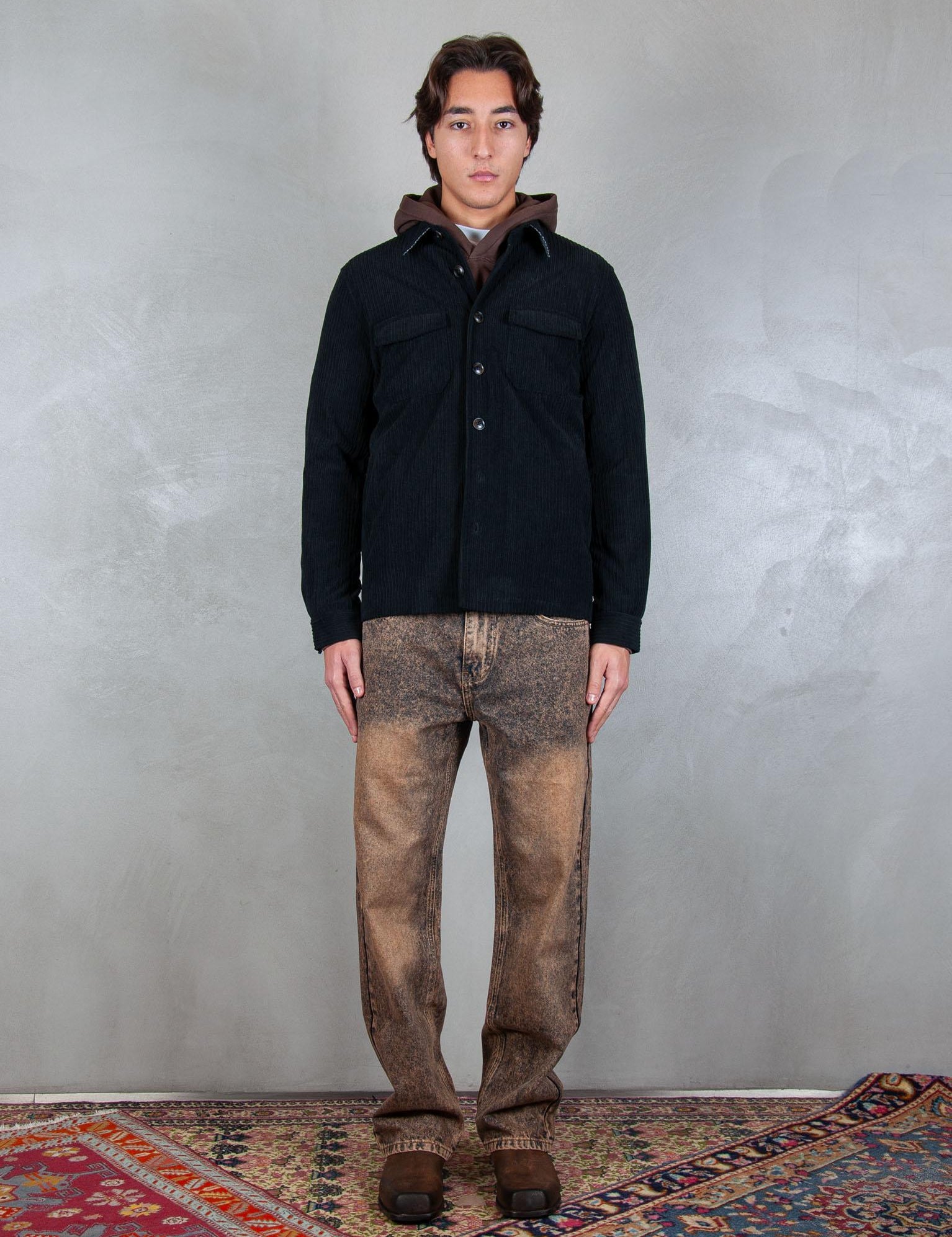 Seinse Overshirt costa GBI1067 NERO Seinse 