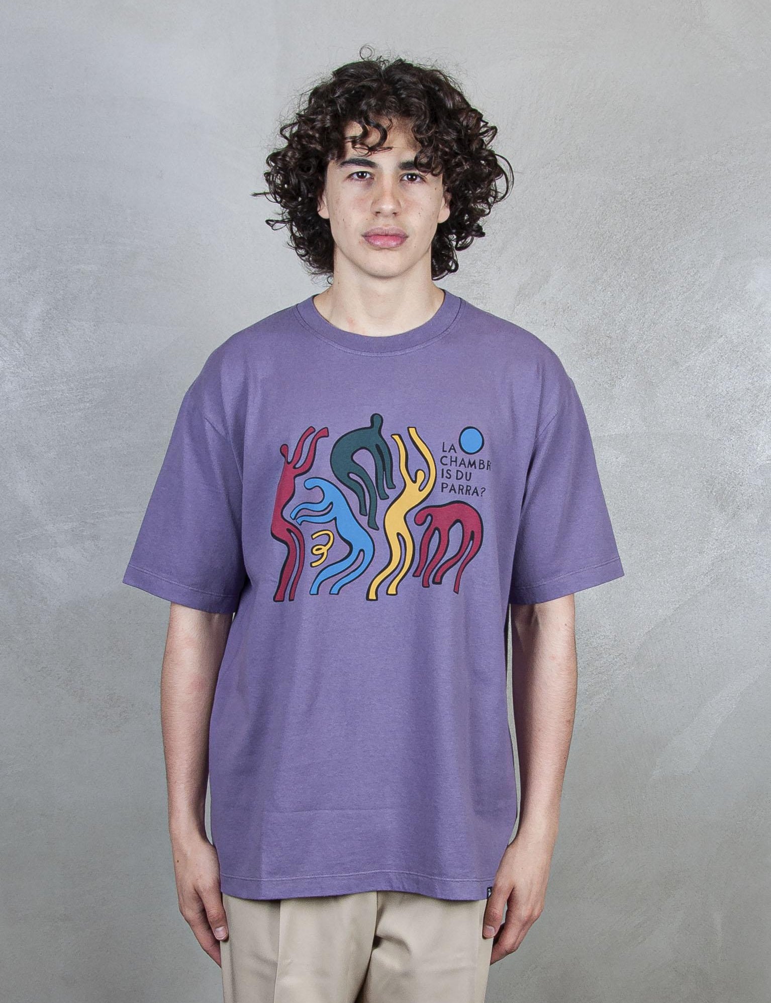 La Chambre Nuit T-Shirt 53105 PURPLE Parra 