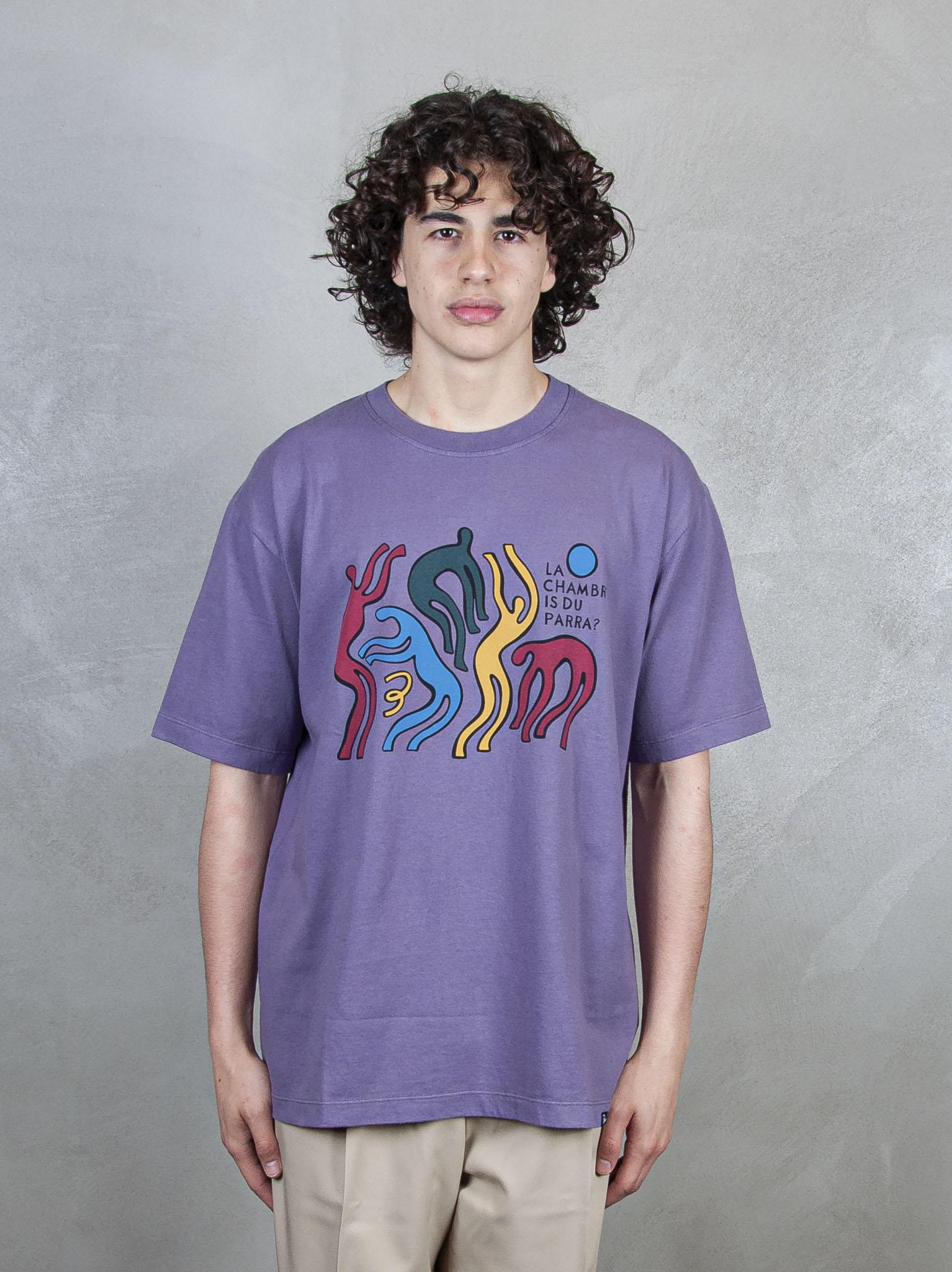 La Chambre Nuit T-Shirt 53105 PURPLE Parra 