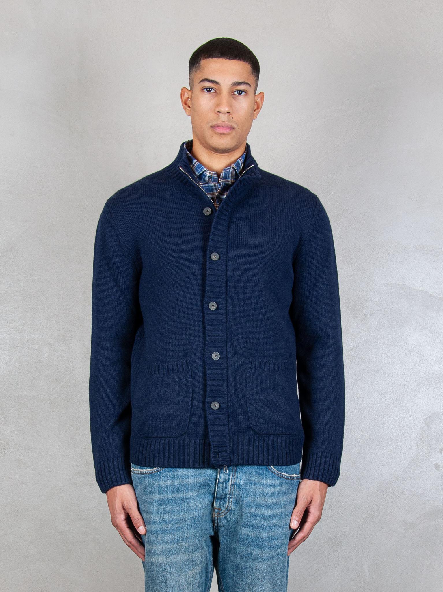 Luigi Gentile Maglia Giubbotto Zip e Bottoni LG1206 90 Luigi Gentile 