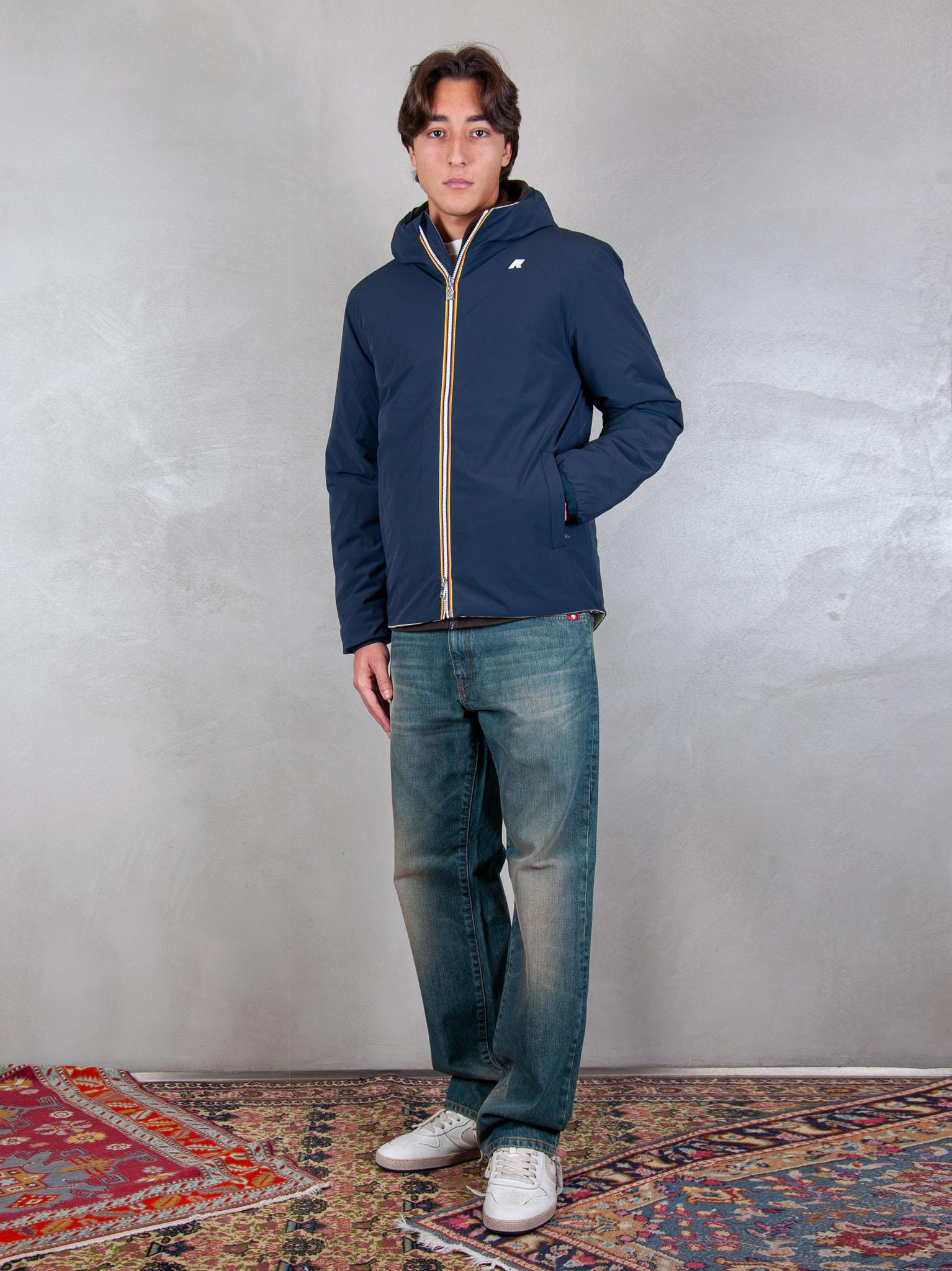 K-Way Giubbotto Jack Warm Reversible K6128VW BBC K-Way 