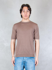 Seinse Maglia <BR/>Traforata ME3260 FANGO Seinse 