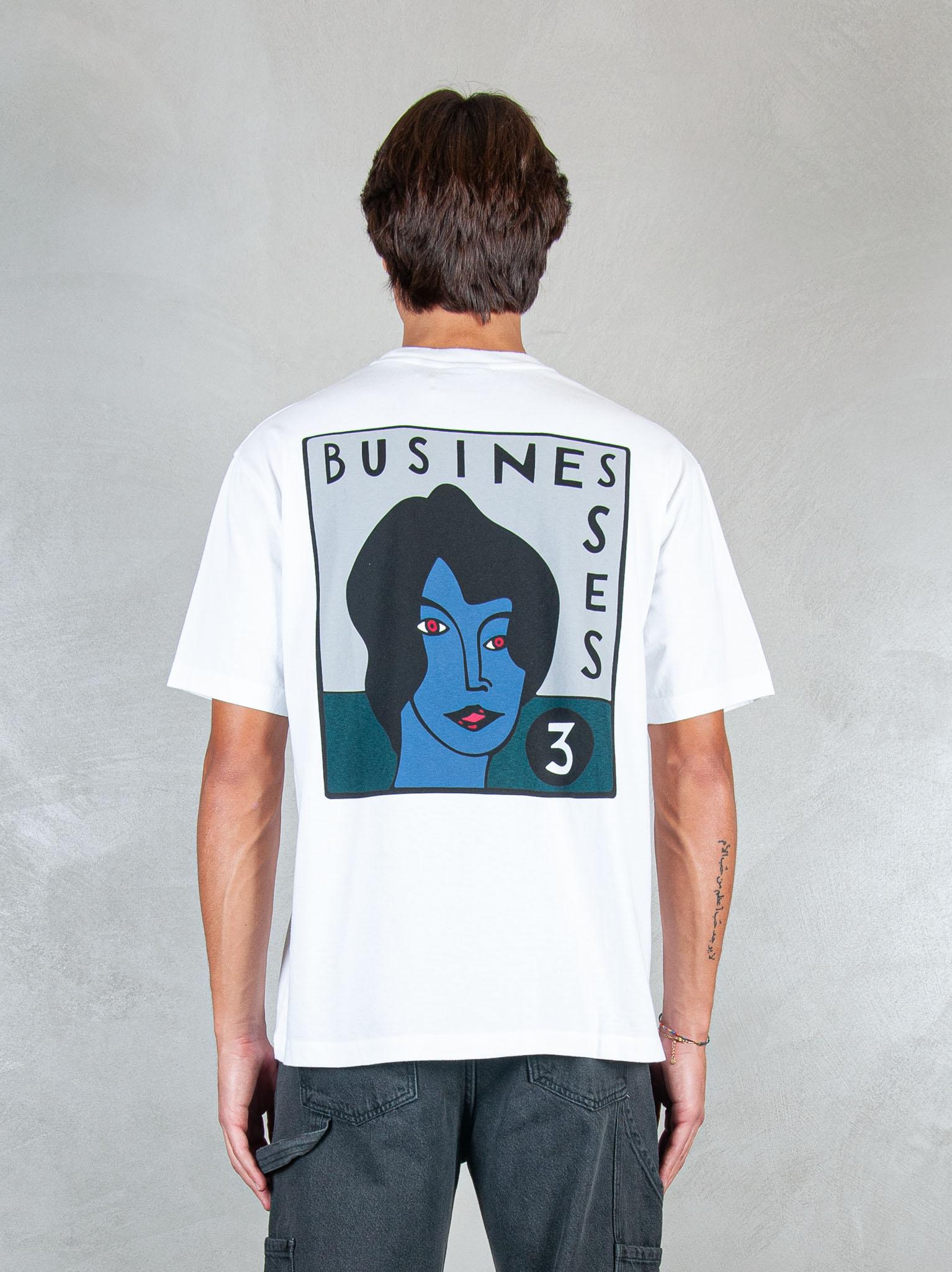 Parra T-shirt Nothing Please tee 54305 WHITE Parra 