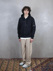 Hooded Sweatshirt Open Light Fleece SS057A-2246G 999 C.P. company 