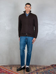 Luigi Gentile Maglia <BR/>Giubbotto Zip LG1185 15 Luigi Gentile 