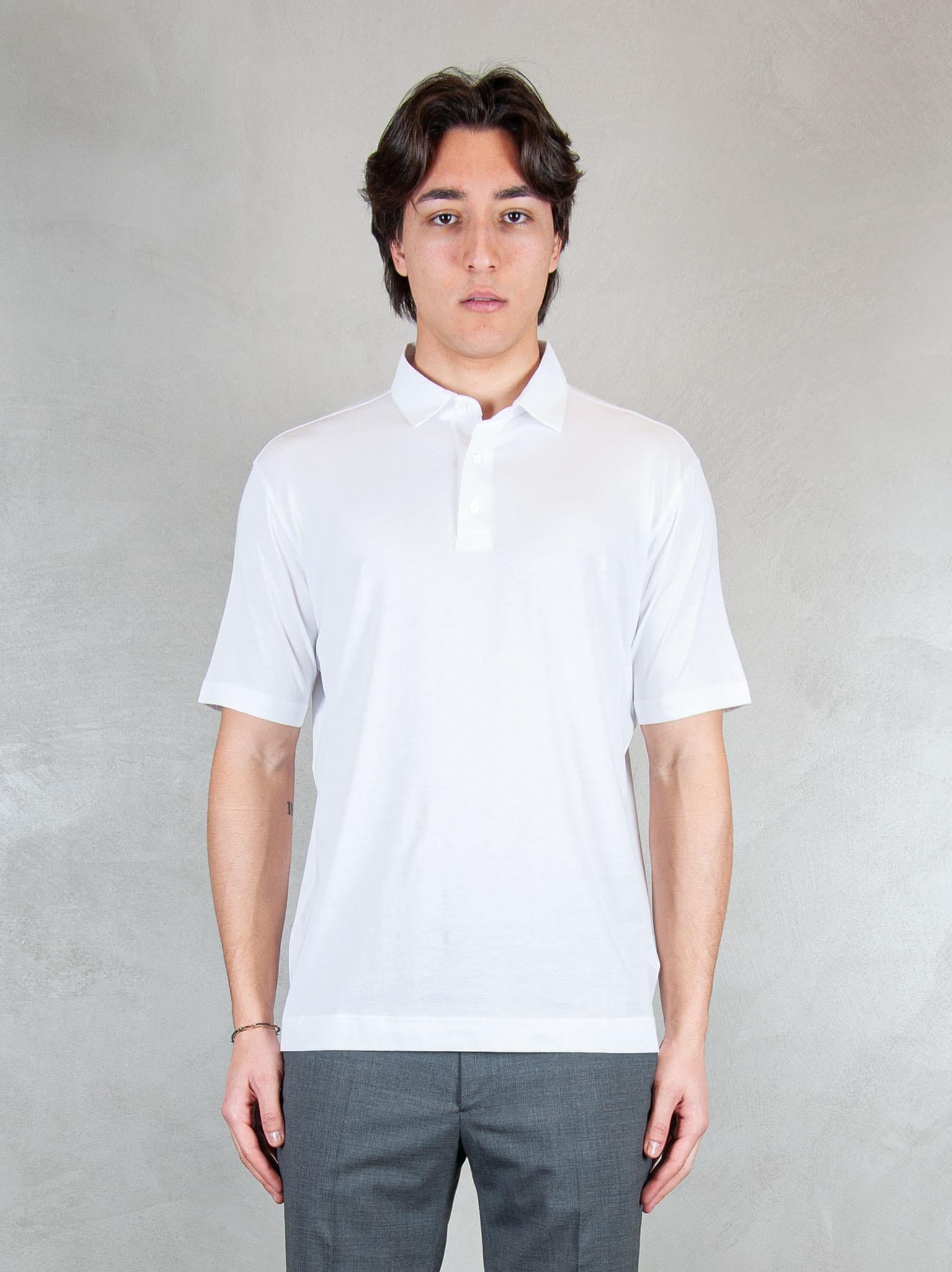 Raphael1966 Polo SS Cotone Pima DK17102 BIANCO Raphael - Dkt 