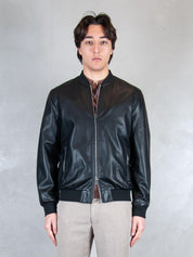 Markup Giubbotto <BR/>Bomber Ecopelle MK14005 NERO MarkUp 