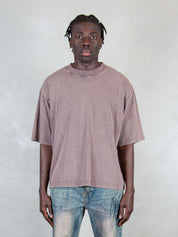 Hi Five T-Shirt <BR/>Dirty DIRTY TEE BROWN Hi Five 