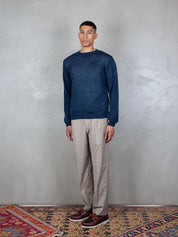Cotton Linen Crewneck 2077 23 Daniele Fiesoli 