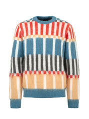 TTT Maglia <BR/>Grid CK Knitted 10KW001 MULTI TTT 