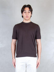 Markup Maglia <BR/>Tshirt MK10004 CACAO MarkUp 