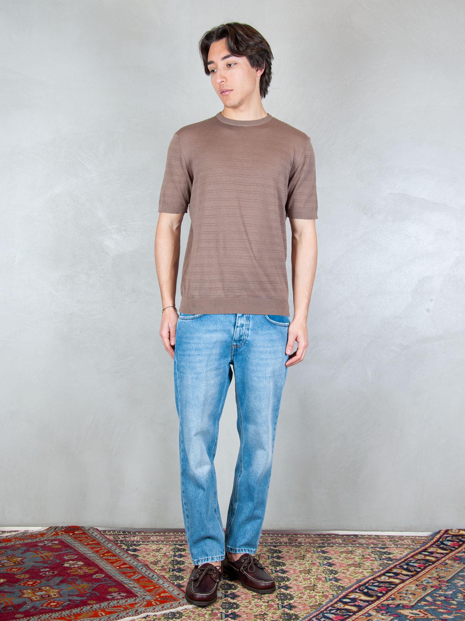 Seinse Maglia Traforata ME3260 FANGO Seinse 