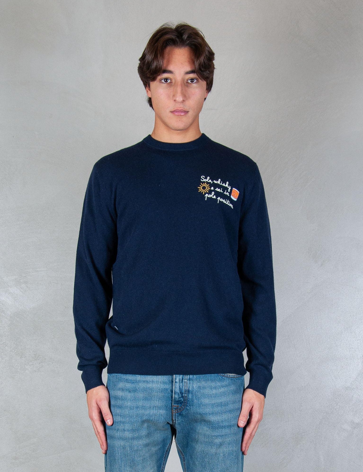 >Heron embroyed wool HER0024 03392I MC2 St Barth 