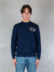 MC2 Saint Barth maglia <BR/>Heron embroyed wool HER0024 03392I MC2 St Barth 