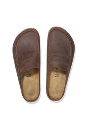 Birkenstock <BR/>Naples Wrapped NAPLES OILED LEATHER OILED LTHR-HABANA Birkenstock 