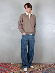 Woc felpa <BR/>Lincoln polo SW133FL FANGO WOC 