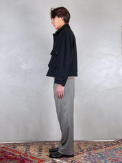 Overshirt GIU3566 NERO I'm Brain 