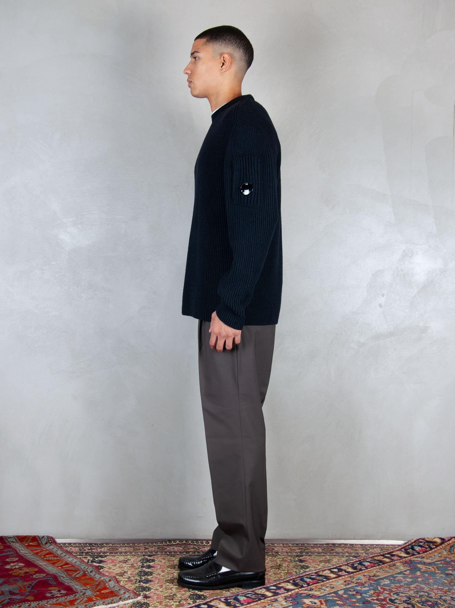 C.P. Company Maglia Crewneck Fleece knit KN307A-006170A 999 C.P. company 