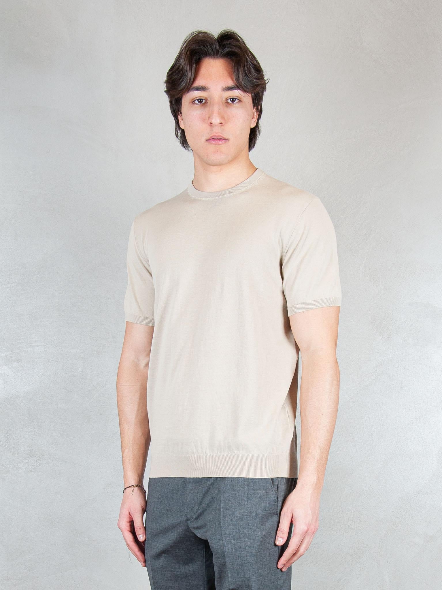 Raphael1966 Maglia Tshirt Cotone Crepe DK17003 SABBIA Raphael - Dkt 