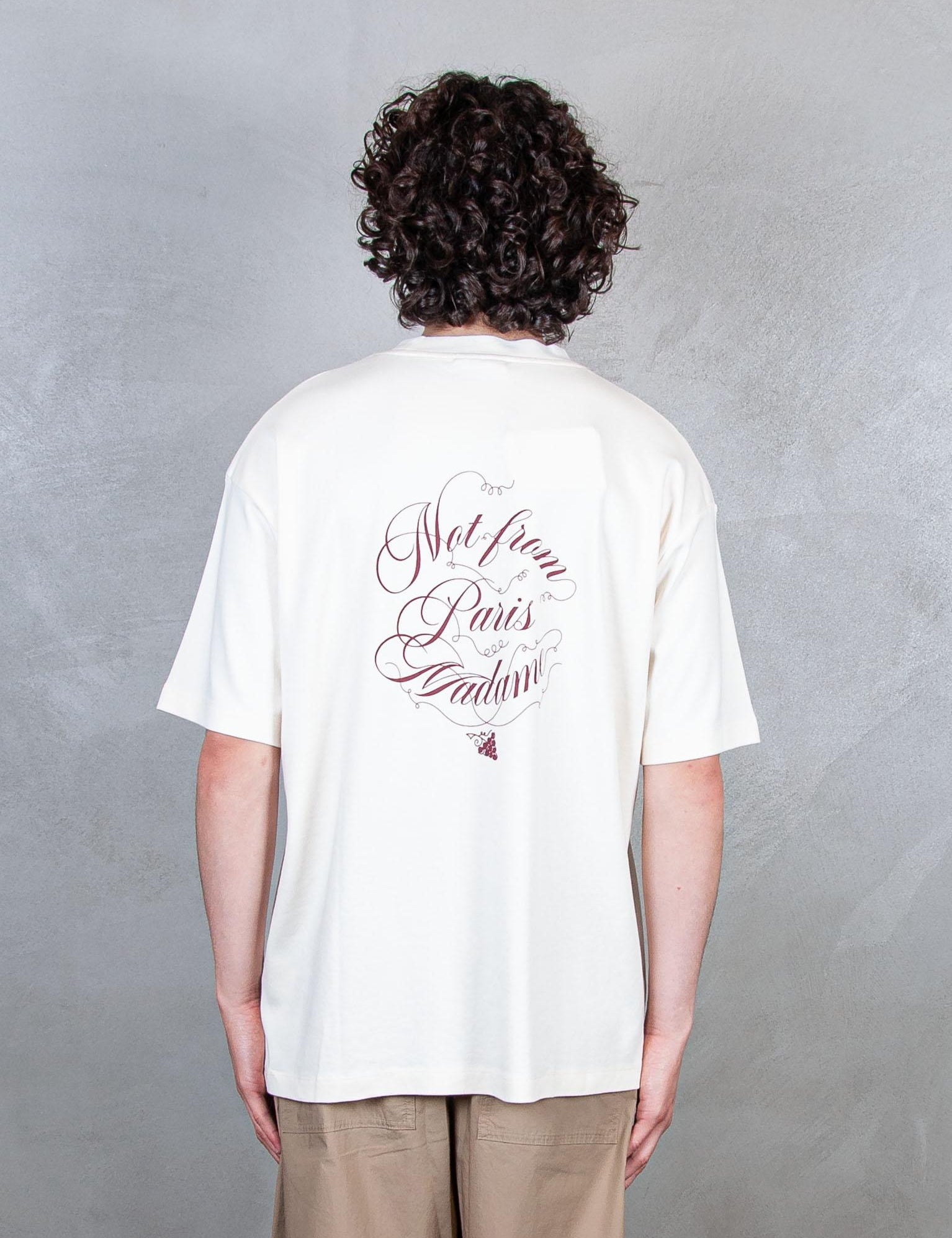 Le T-Shirt Slogan Vignes TS226-CO002 CM Drôle De Monsieur 
