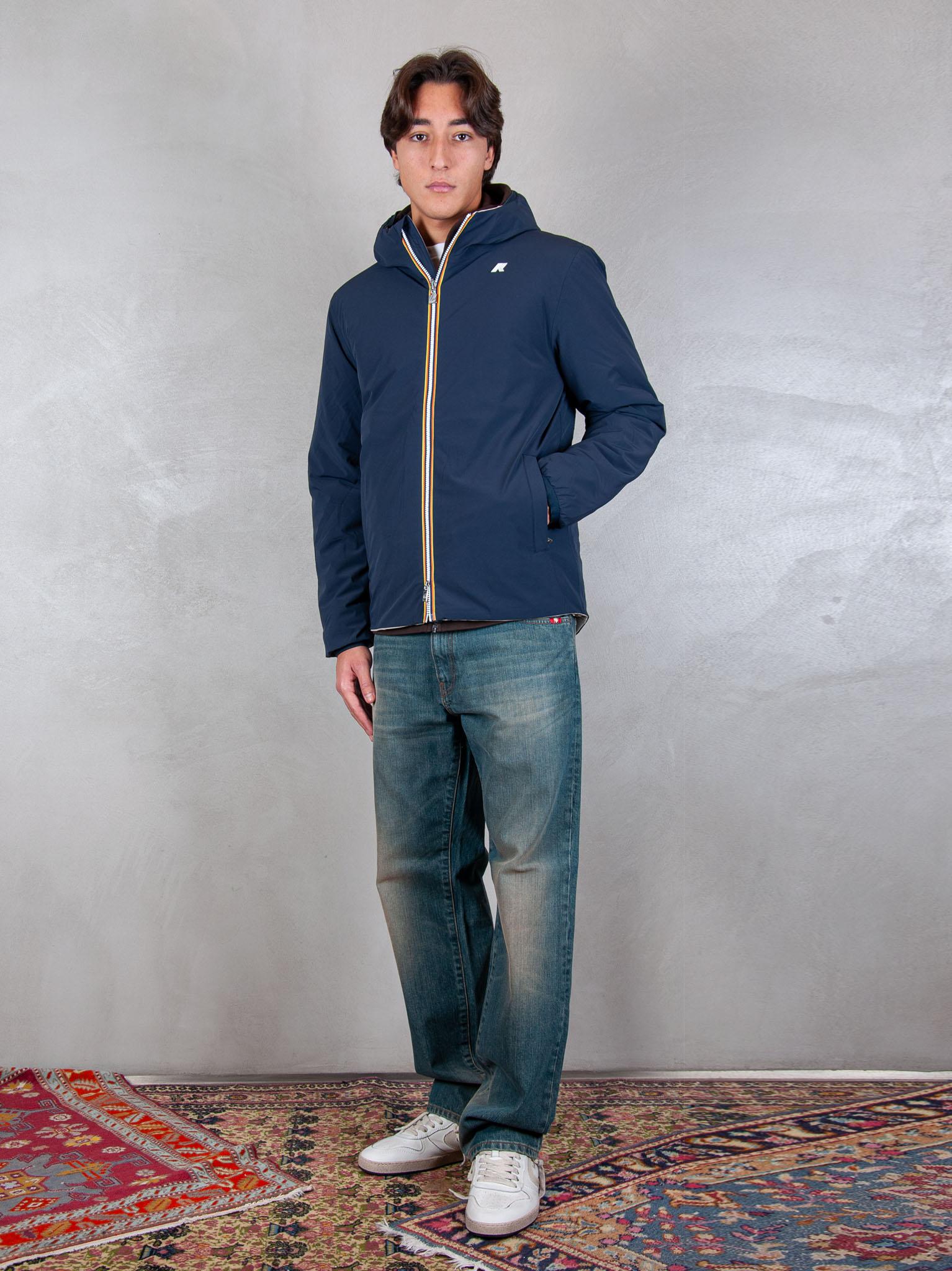 K-Way Giubbotto Jack Warm Reversible K6128VW AG5 K-Way 