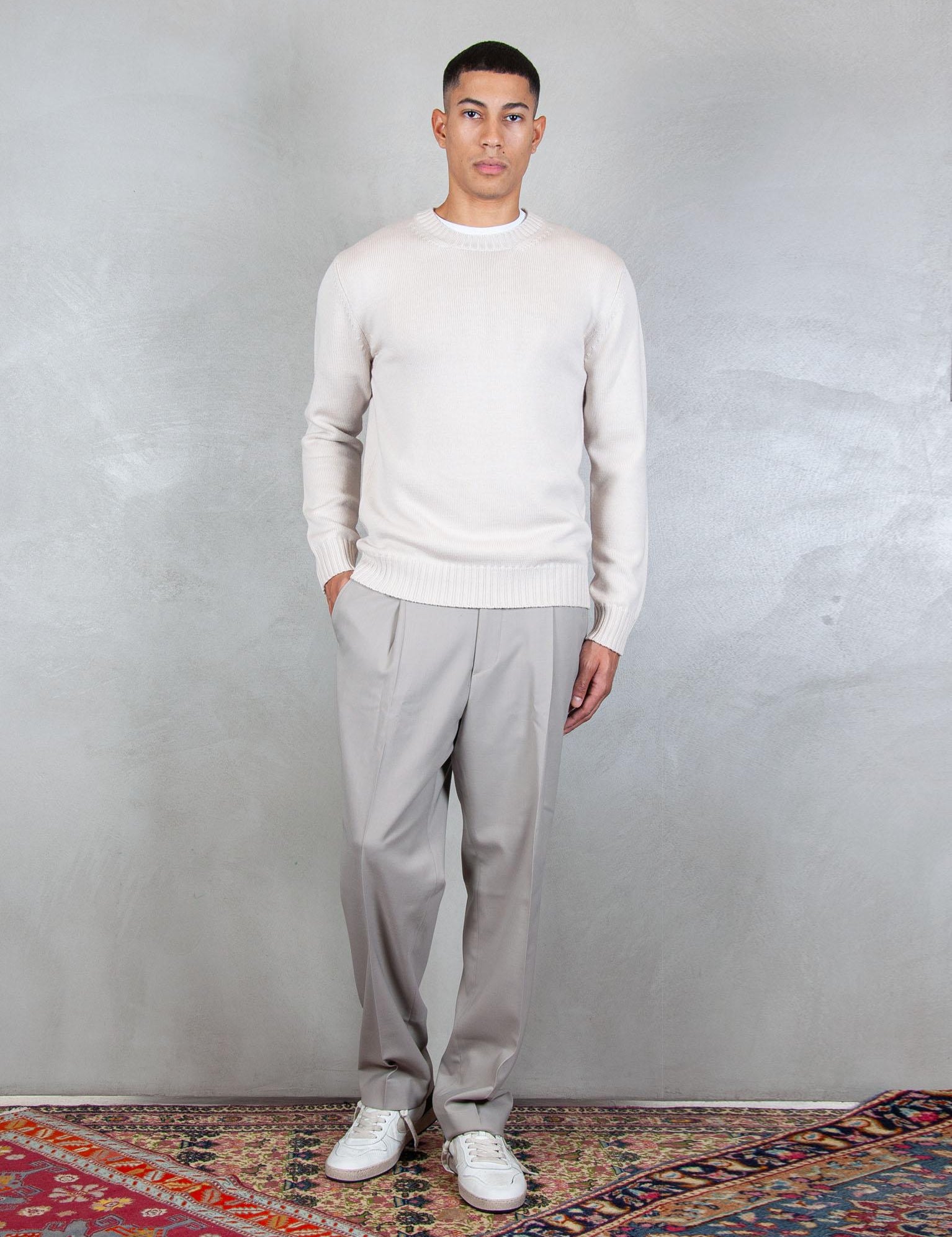 >Maglia girocollo AU3030C 1017 Alpha Studio 