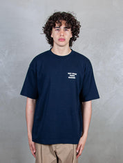 Le T-Shirt Slogan TS203-CO002 NY Drôle De Monsieur 
