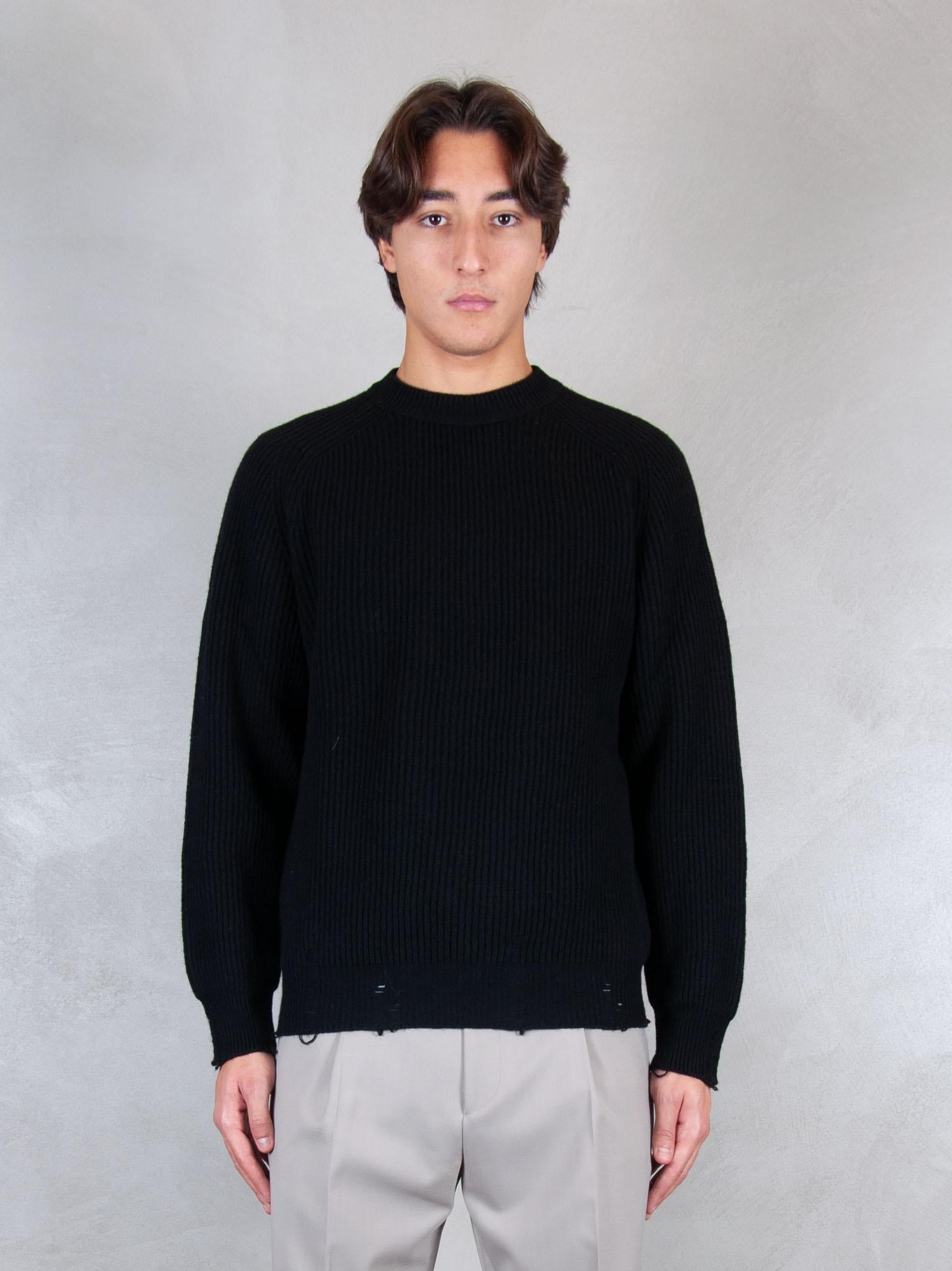 Atomofactory Maglia girocollo costa inglese FU18 03 Atomo Factory 