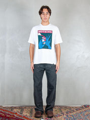 Parra T-shirt <BR/>Super Nothing tee 54100 WHITE Parra 