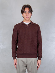 MC2 Saint Barth maglia <BR/>Downing braid polo wool DOW0003 00033I MC2 St Barth 