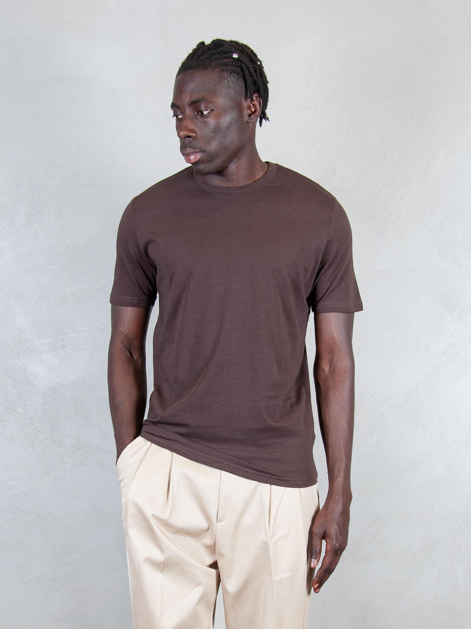 Markup Tshirt Basic MK11013 CACAO MarkUp 