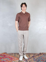 Markup Polo <BR/>Capri MK1900024 TABACCO MarkUp 