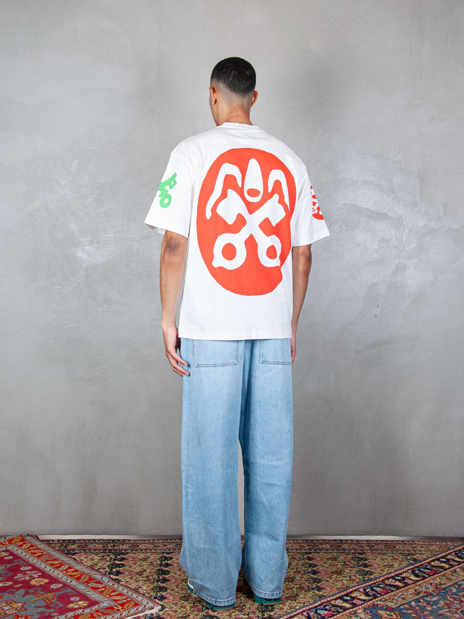 TTT T-Shirt Marks tee 13TS005 WHITE TTT 